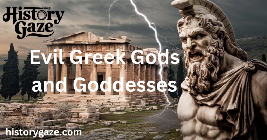 Evil Greek Gods and Goddesses