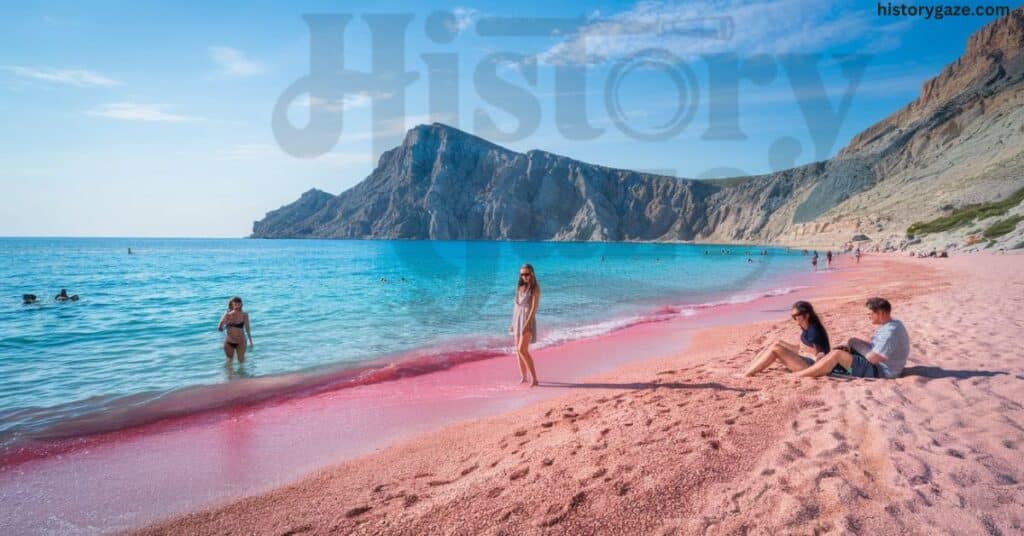 The Pink Beaches of Crete