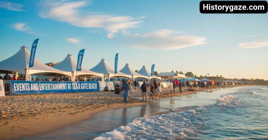 Events and Entertainment at Sea Gate Beach