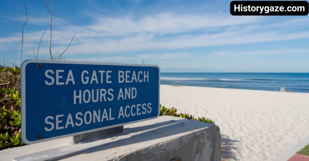 Sea Gate Beach Hours and Seasonal Access